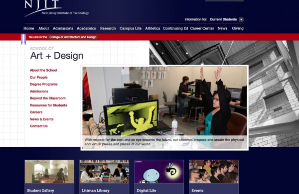 NJIT - New Jersey Institute of Technology Interior Design