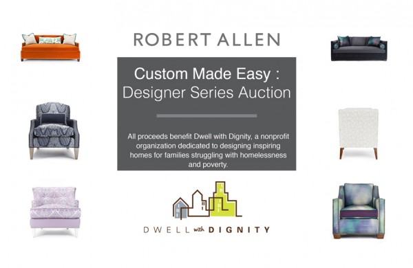 Robert Allen Designer Series Auction Benefitting Dwell with Dignity